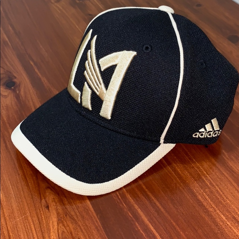 LAFC Adidas Cut & Sew Structured Adjustable Hat